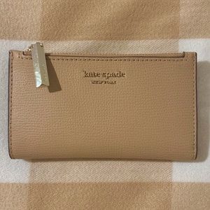 Kate Spade Small Soft Leather Bifold Wallet
